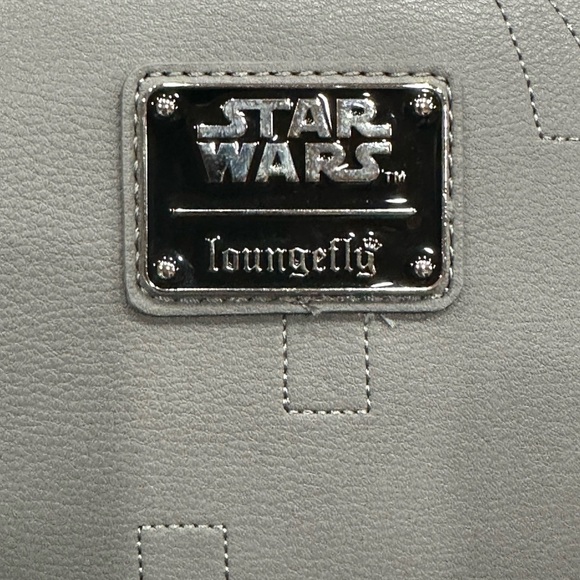 Star Wars Gray Loungefly Bag - Picture 6 of 11